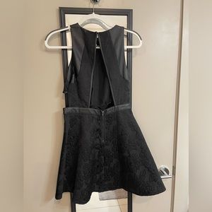 silence + noise, Black Cutout Dress